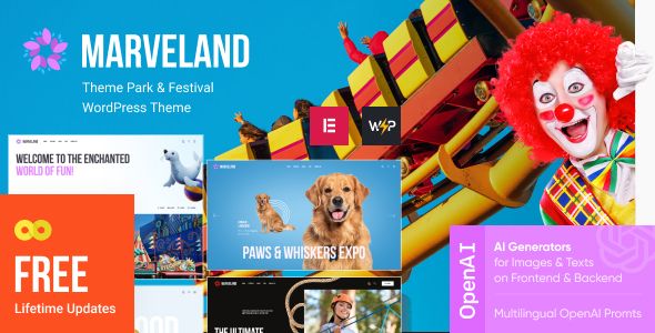 Marveland – Theme Park Festival WordPress Theme