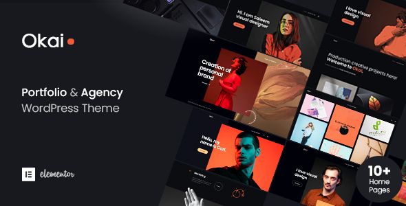 Okai – Creative Portfolio Agency WordPress Theme