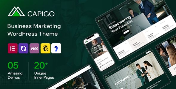 Capigo – Business Marketing WordPress Theme