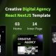 Agenko – Creative Digital Agency React NextJS Template