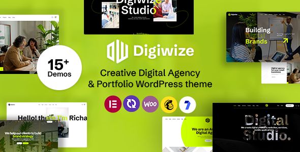 Digiwize – Digital Agency Creative Portfolio WordPress Theme