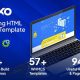 Hostiko – Hosting HTML WHMCS Template With Isometric Design