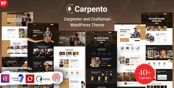 Carpento – Carpenter and Craftsman WordPress Theme