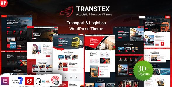Transtex – Transport Logistics WordPress Theme