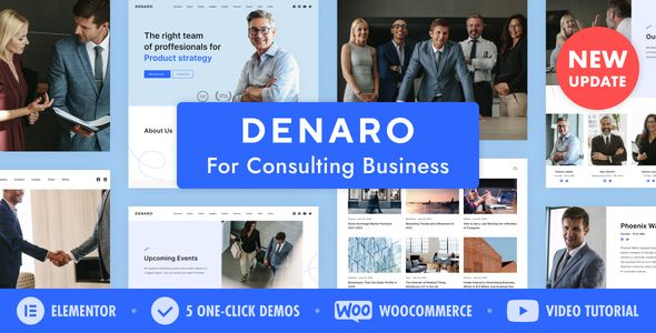 Denaro — Marketing Agency Theme