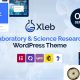 Xleb – Laboratory Science Research WordPress Theme