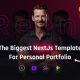 Reeni – Personal Portfolio CV Resume React NextJs Template