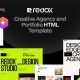 Redox – Creative Agency Portfolio HTML Template