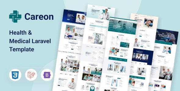 Careon – Health Medical Laravel 12 Template