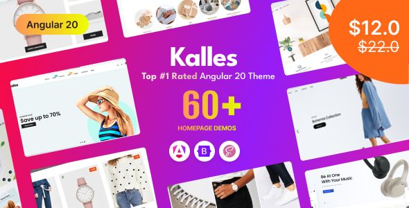 Kalles – Angular 19 eCommerce Template