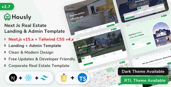 Hously – React Next.js Real Estate Template
