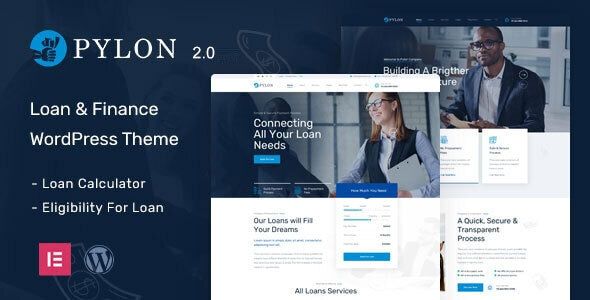 Pylon – Loan Finance WordPress Theme