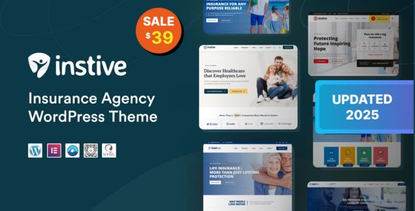 Instive – Insurance WordPress Theme