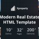 Xproperty – Modern Property Listing Real Estate HTML Template