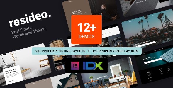 Resideo – Real Estate WordPress Theme