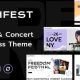 Lunfest – Festival Concert WordPress Theme