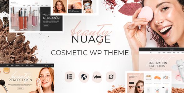 Nuage – Cosmetics Beauty WordPress Theme
