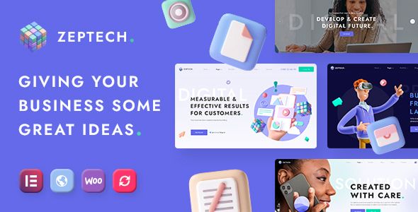 Zeptech – Business Consulting WordPress Theme
