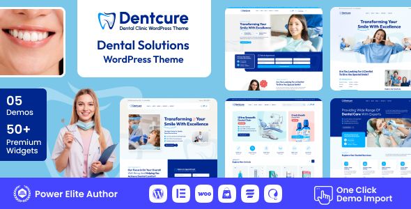 Dentcure – Dentist &Dental Clinic WordPress Theme