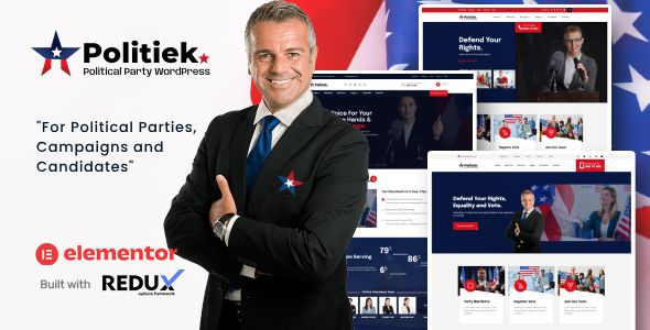 Politick – Political WordPress Theme