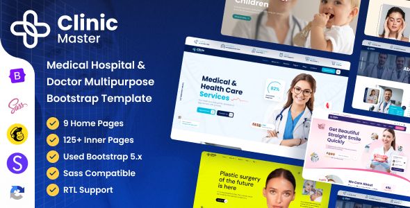 ClinicMaster - Medical Hospital Doctor Multipurpose Bootstrap HTML Template