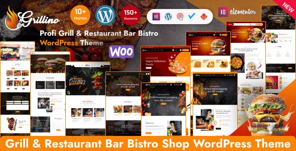 Grillino – Grill Restaurant WordPress Theme