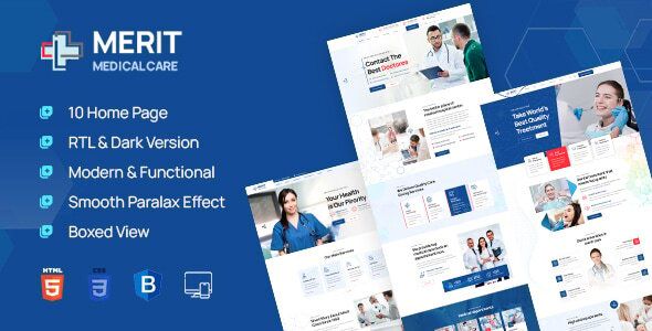 Merit – Health Medical WordPress Theme