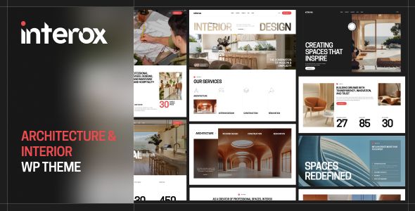 Interox – Architecture Interior Design WordPress Theme