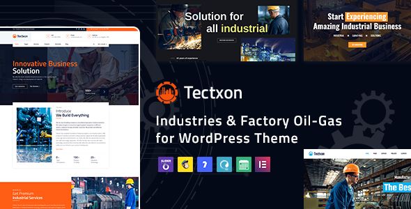 Tectxon – Industry Factory WordPress Theme