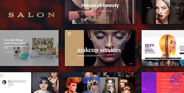 SALON – WordPress Theme for Hair Beauty Salons
