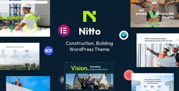 Nitto – Building Construction WordPress Theme