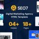 SEO7 – SEO Digital Marketing Agency HTML Template