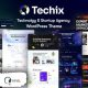 Techix – Technology Startup Agency WordPress Theme