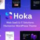 Hoka – Web SaaS IT Solutions Elementor WordPress Theme