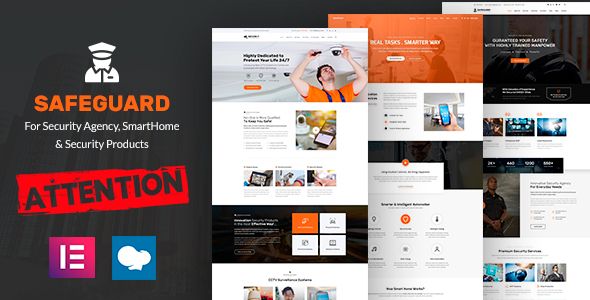 Safeguard – Security Guard Theme