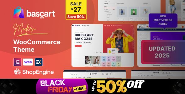 Bascart – Modern WooCommerce WordPress Theme