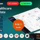 Dreams EMR – React/ Angular/ Vue/ Laravel/ CodeIgniter/ PHP HTML Medical Healthcare Dashboard