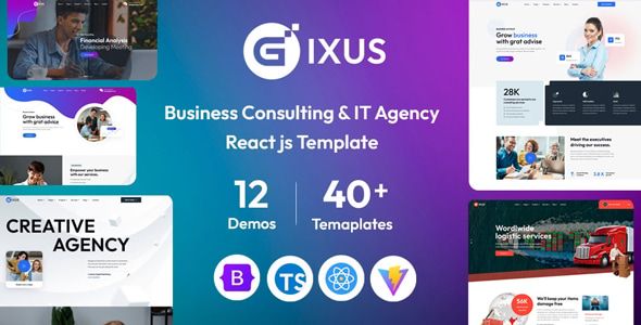 Gixus – Consulting Business React Template