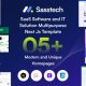 SassTech – Next JS React / SaaS Software IT Solution Multipurpose Template