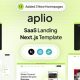 Aplio – Nextjs Saas Landing Template