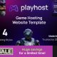 Game Hosting Server Website Template – Playhost