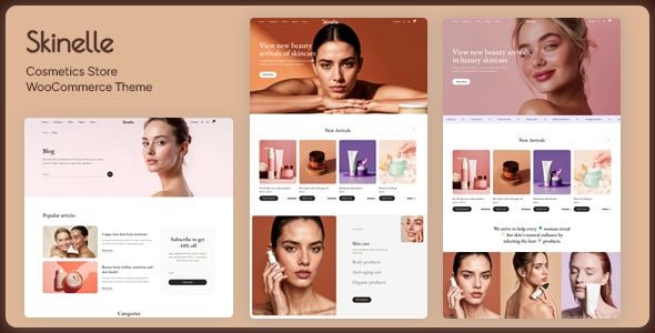 Skinelle – Modern Skincare WooCommerce Theme