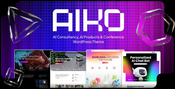 Aiko – AI consultancy WordPress Theme