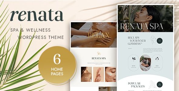 Renata – WordPress Theme for SPA Wellness