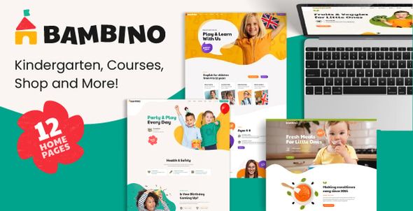 Bambino – WordPress Theme for Child Care