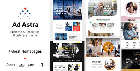 Ajani – Business Consulting WordPress theme