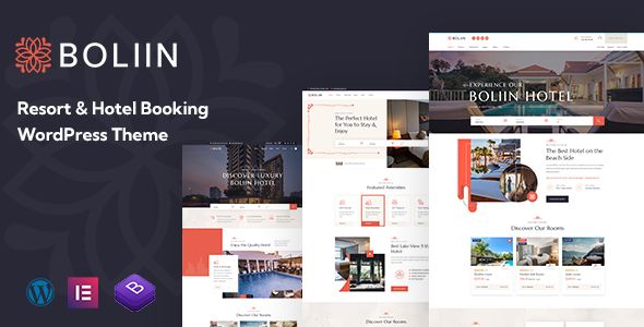 Boliin – Resort Hotel Booking WordPress Theme