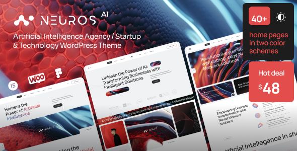 Neuros - AI Agency Technology WordPress Theme
