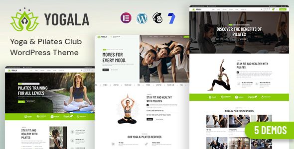 Yogala – Yoga Pilates Club WordPress Theme