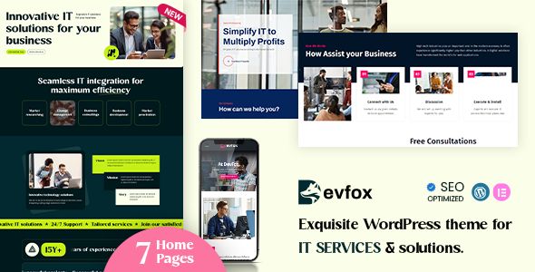 DevFox – IT Solutions and Services WordPress Theme